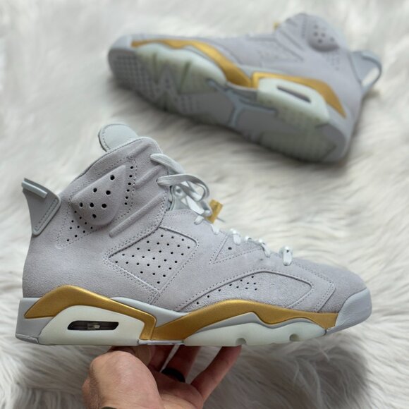 Nike Jordan 6 Retro Craft Olympics Womens Shoes DQ4914-074 VNDS Sz 11 / Mens 8.5 - Picture 1 of 7